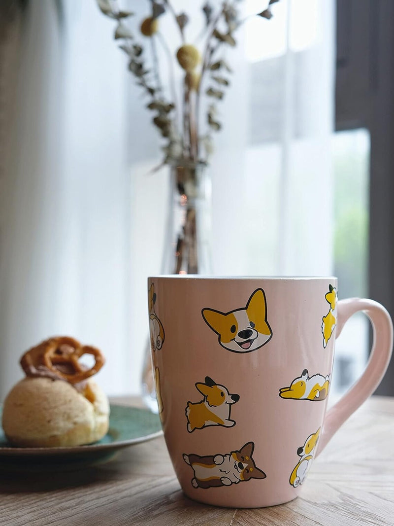 Corgi Mug - Corgi Gifts - Corgi Dad Gifts - Corgi Dad Coffee Mug - Personalized Mug - Corgi Mom Cup - Ceramic Pet Art Mugs - Dog